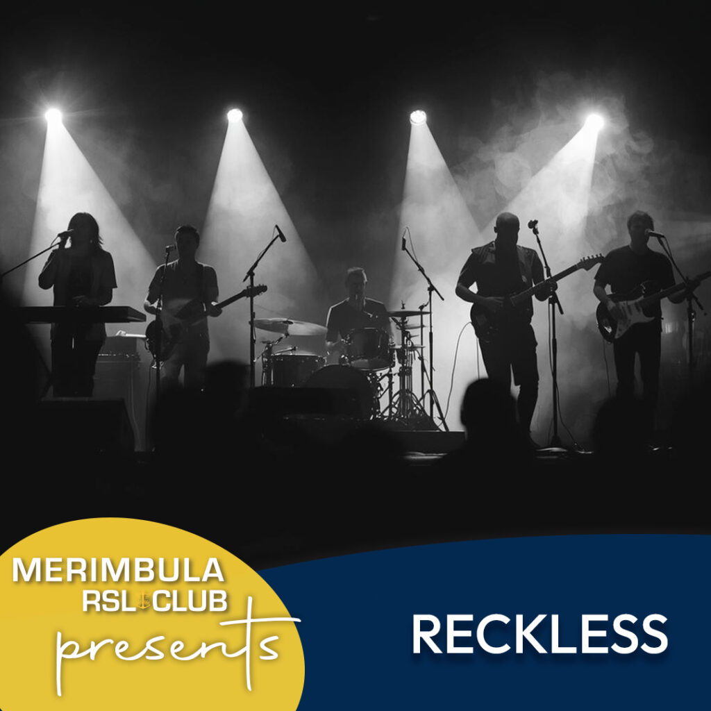 Reckless live and free at the Merimbula RSL