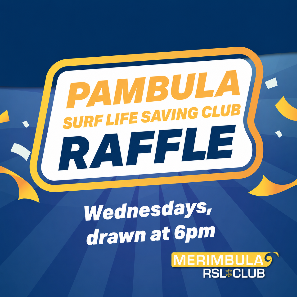 Pambula Surf Life Saving Club Raffle