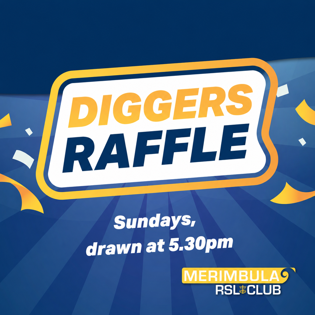 Diggers Raffle